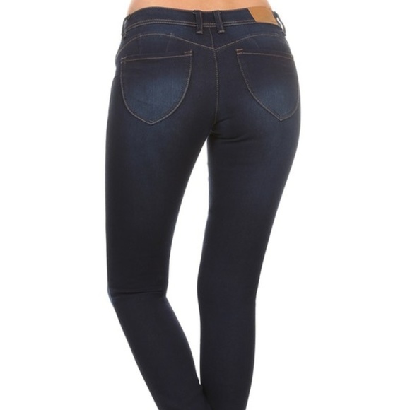 Denim Ripped Jeans - Picture 3 of 5